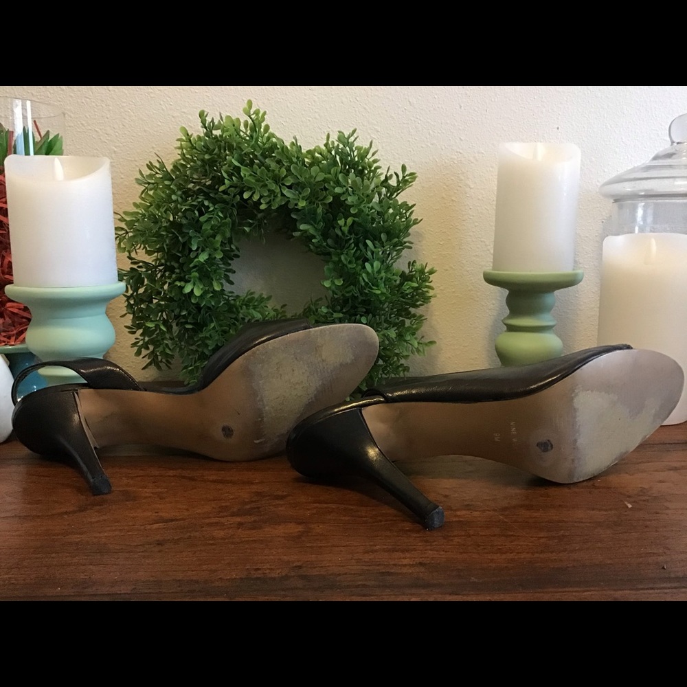 Nine West “BANKHEAD” slingback heels size 9 - Picture 6 of 8